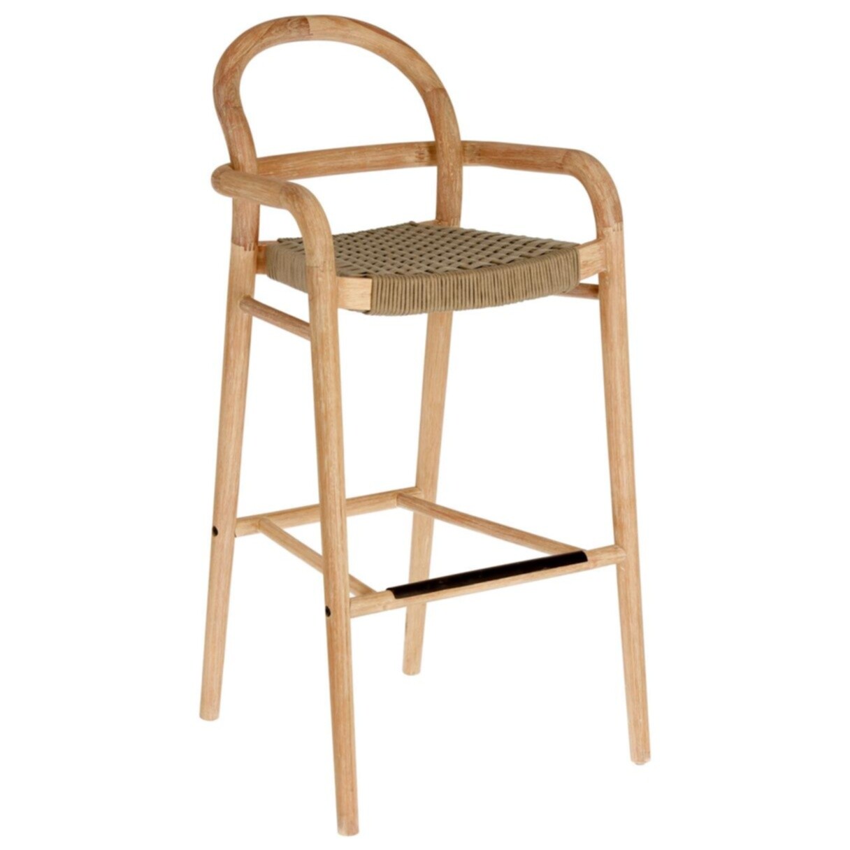 Барный стул деревянный, эвкалипт бежевый Sheryl от La Forma