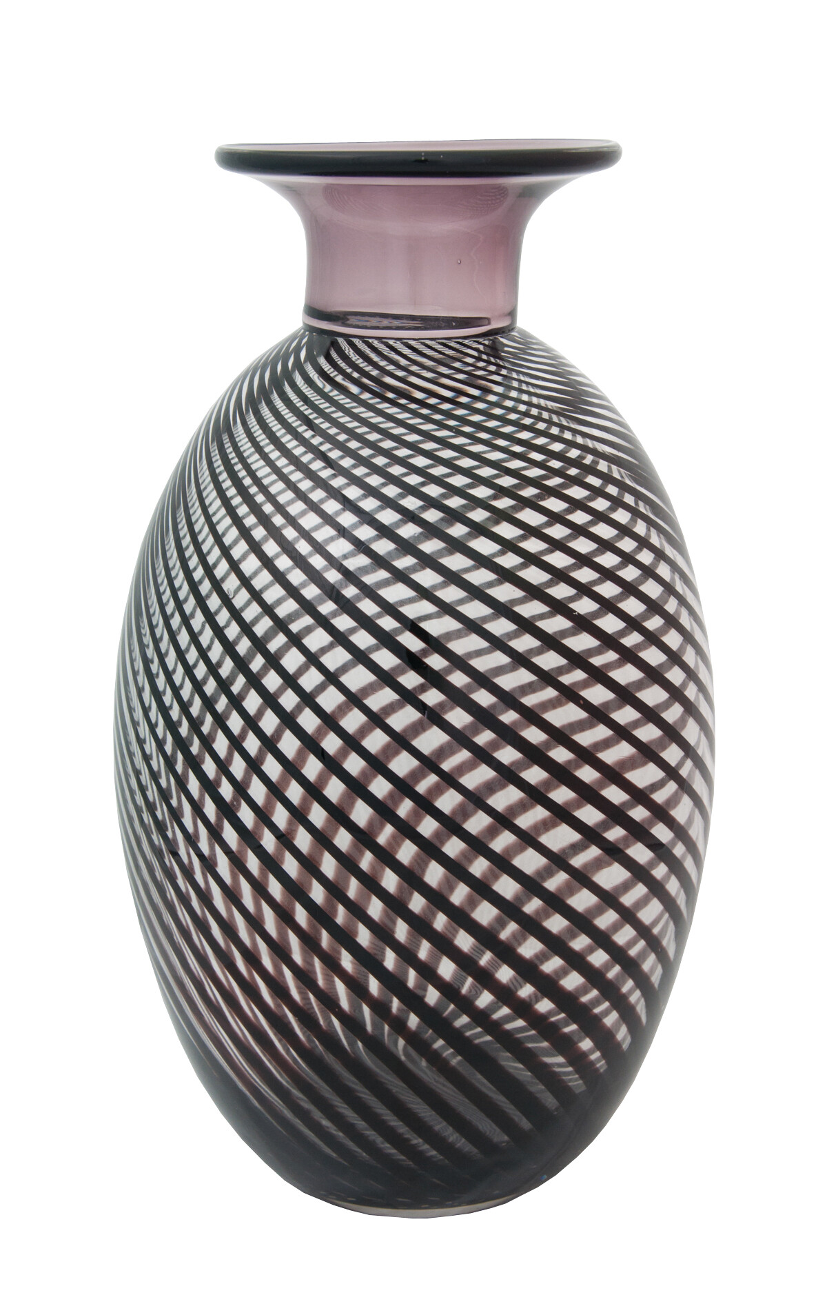Ваза черная 35 см Florina Small Vase