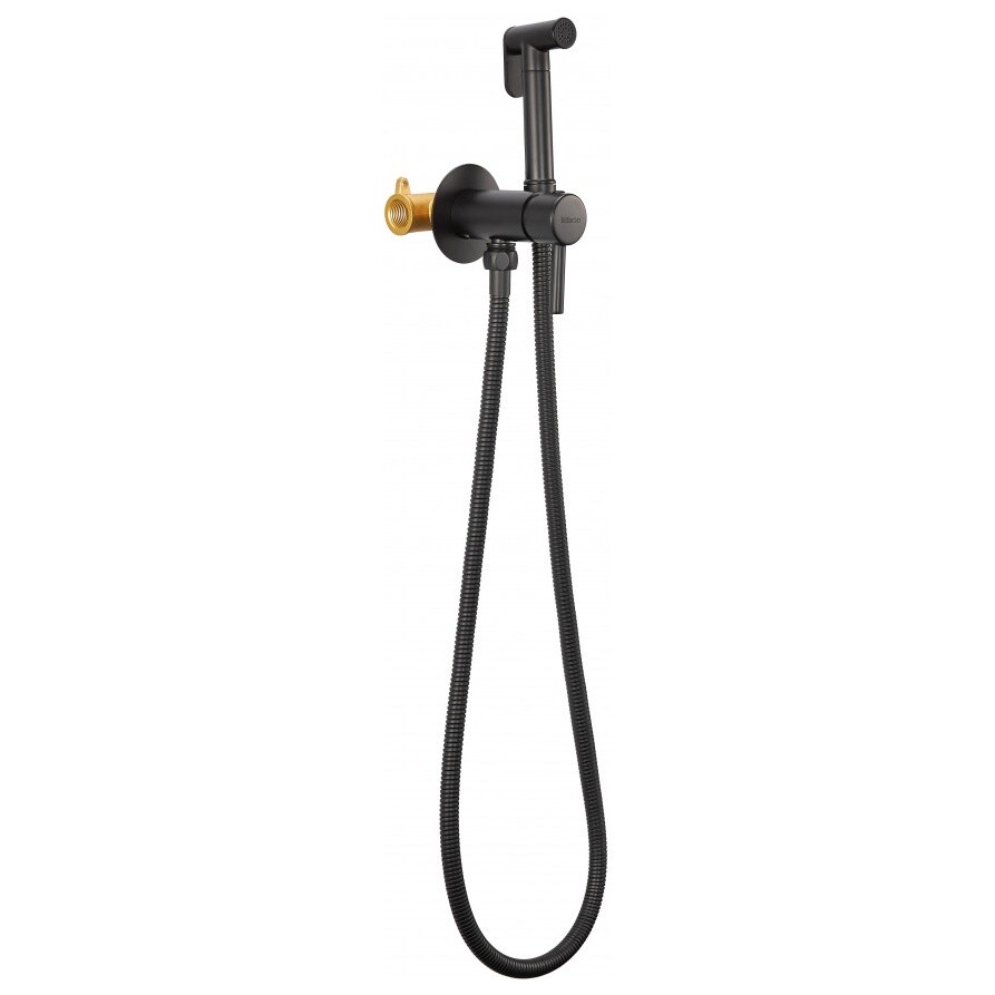 Гигиенический душ со смесителем черный Milacio Ultra MCU.850.MB