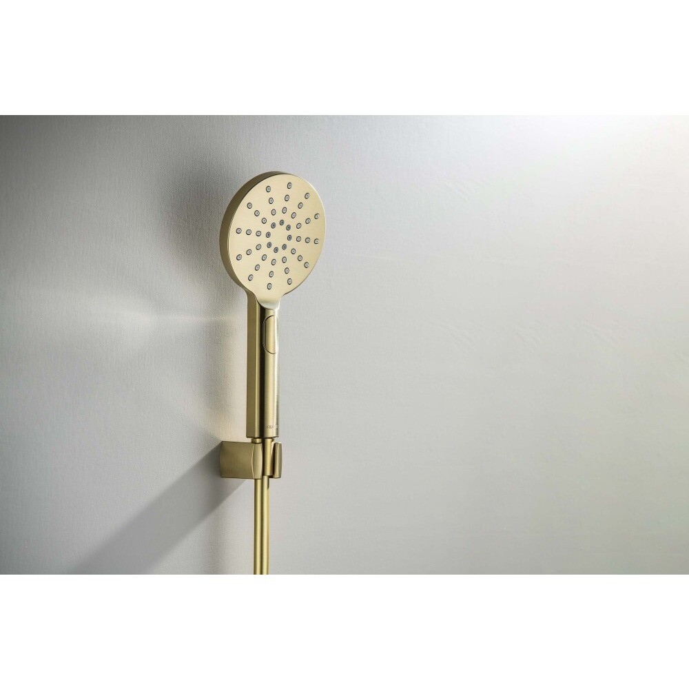 Лейка для душа со шлангом золотая Aquatek "Оберон" AQ2033BG - изображение 6