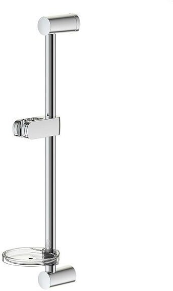 Штанга для душа с мыльницей и держателем 61 см хром Vidima Fresh L BA219AA