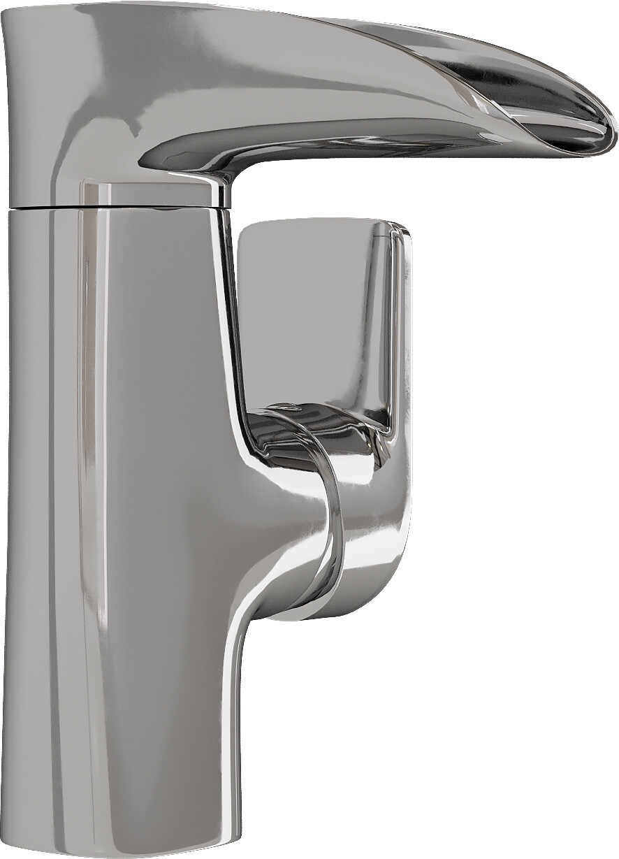 Смеситель для раковины однорычажный хром Diwo "Дмитров" DM-01cr - изображение 10
