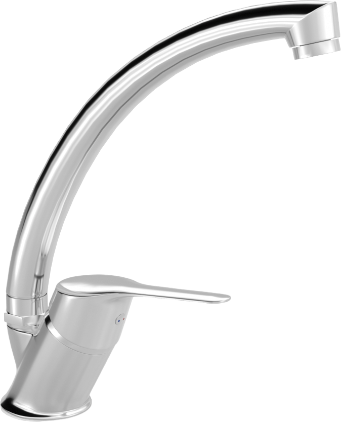 Мойка кухонная сталь Domaci "Равенна" Rand DGR 780х480 (6) L2TG L со смесителем Mega MG-BMK016 - изображение 9