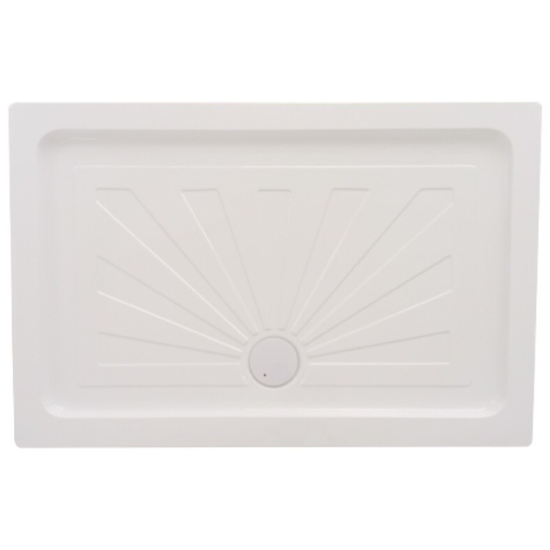 Поддон для душа прямоугольный 120х80 см белый Cerutti SPA QR121 - изображение 6