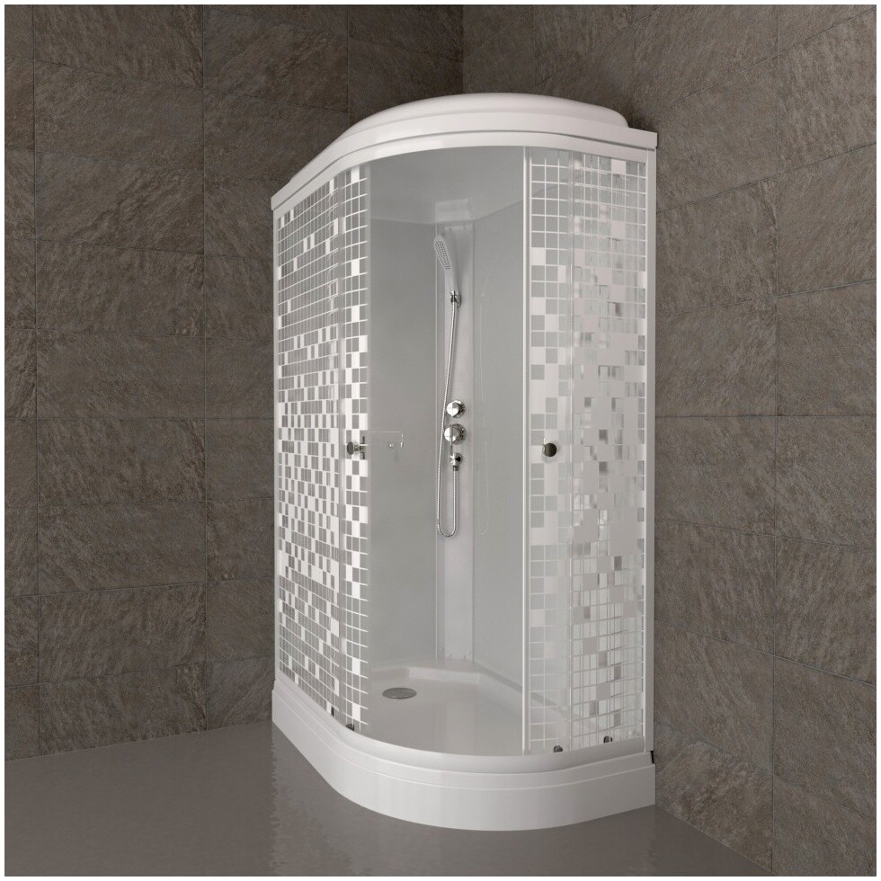Душевая кабина 80х120 см белая Triton "Коралл А" Щ0000064128 - изображение 5