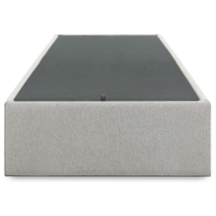 Кровать односпальная серая c ящиком для хранения 90х190 см Matters от La Forma