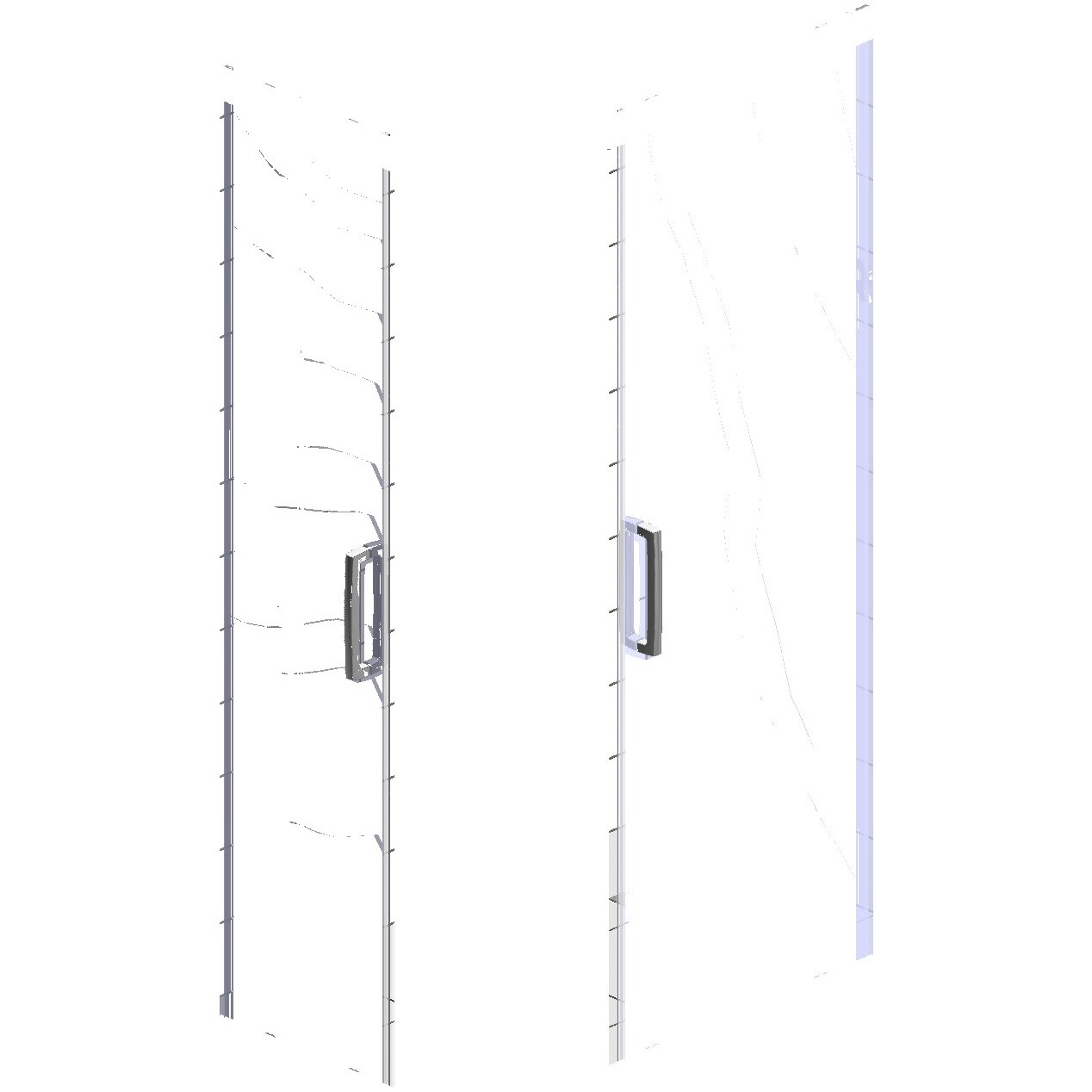 Душевой уголок 120х90 см хром матовый, стекло матовое Stworki "Карлстад" - изображение 21