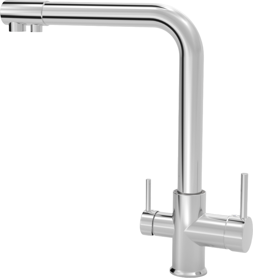 Смеситель для кухни хром Mega Life MG-TK05 с фильтром для воды "Кристалл" ECO H Pro - изображение 8