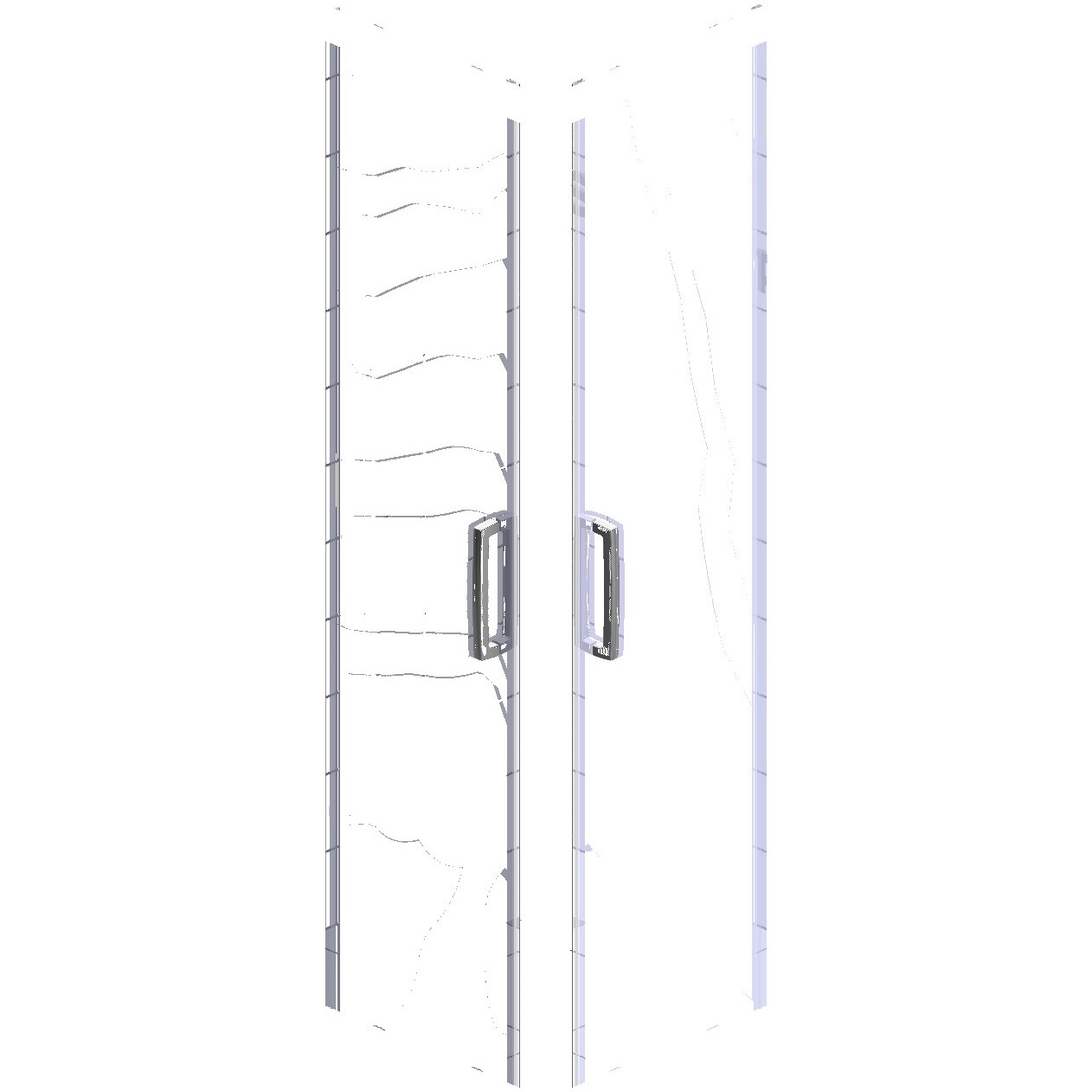 Душевой уголок 110х110 см хром матовый, стекло матовое Stworki "Дублин" - изображение 63