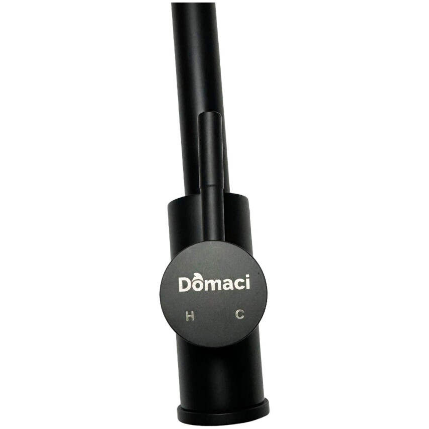 Смеситель для кухни с краном для питьевой воды черный Domaci "Ливорно" WFD04018B - изображение 4