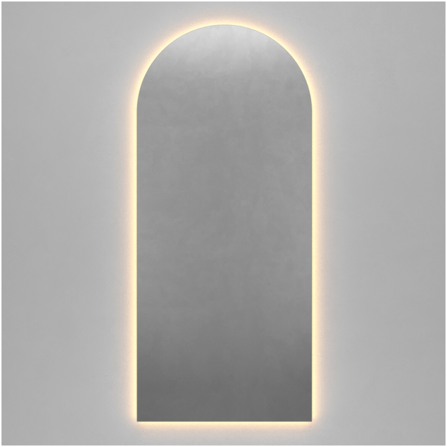 Зеркало-арка настенное ростовое 179х79 см с тёплой подсветкой ARKIS NF LED L