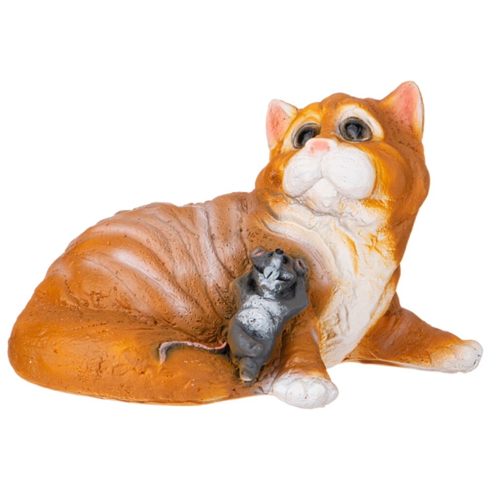 Копилка оранжевая &quot;Кот и мышонок&quot;