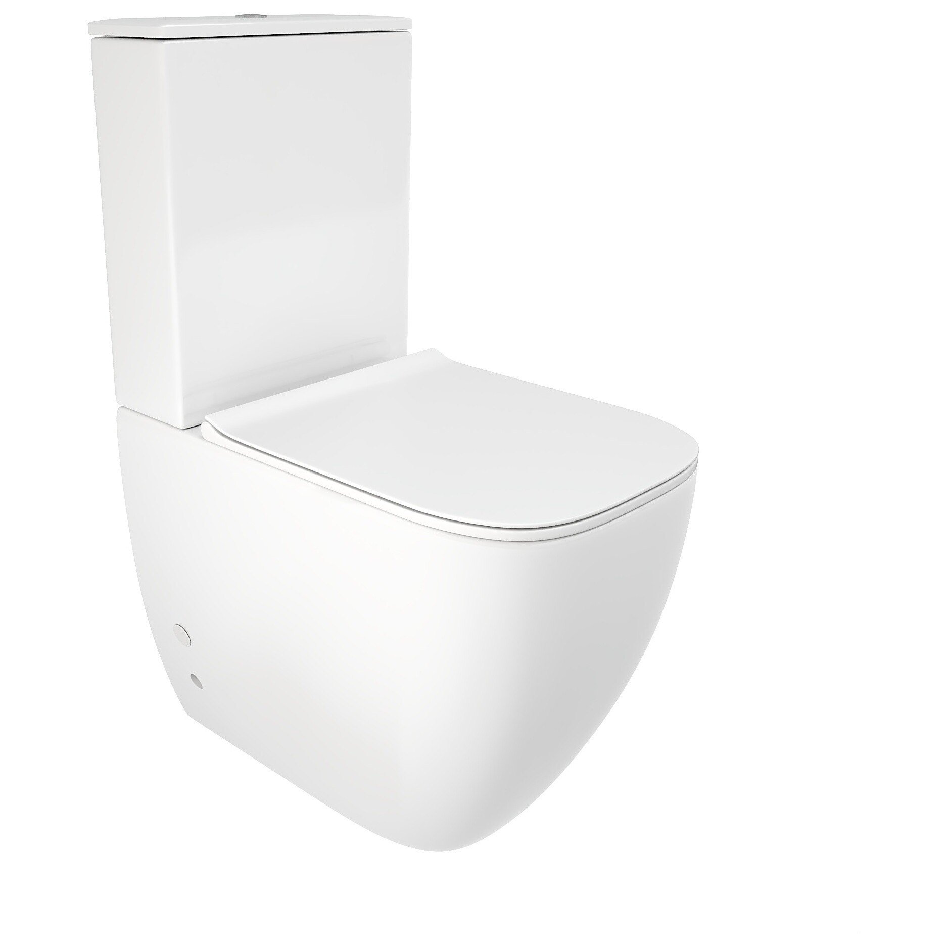 Унитаз напольный безободковый белый Cerutti SPA Chika CT8708