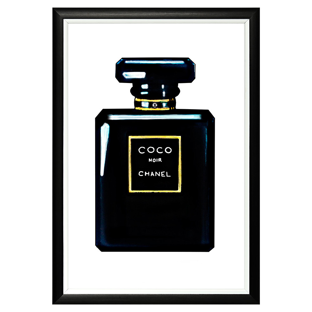 Арт-постер прямоугольный 46х66 см Coco Noir