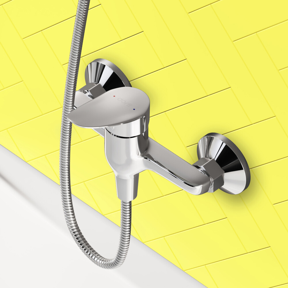 Смеситель для душа однорычажный Diwo хром "Новгород" DW-NOV-20-000 - изображение 4