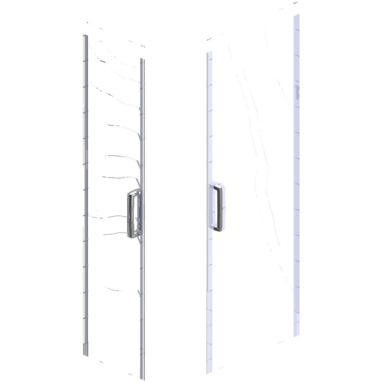 Душевой уголок 140х80 см хром глянец, прозрачное стекло Stworki "Карлстад" - изображение 51