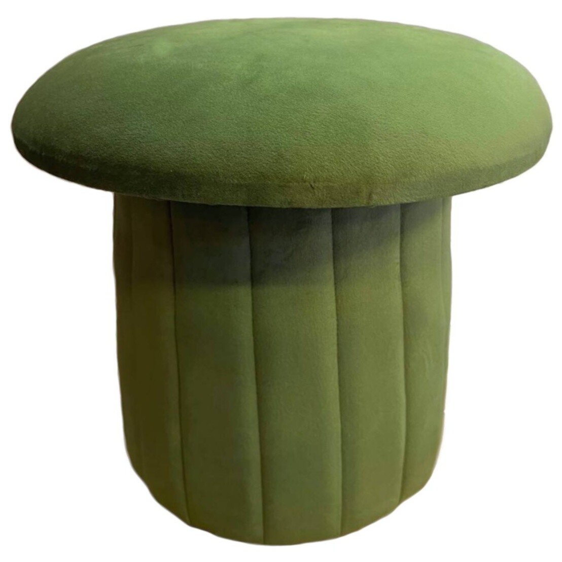Пуфик мягкий круглый 56 см зеленый 111540