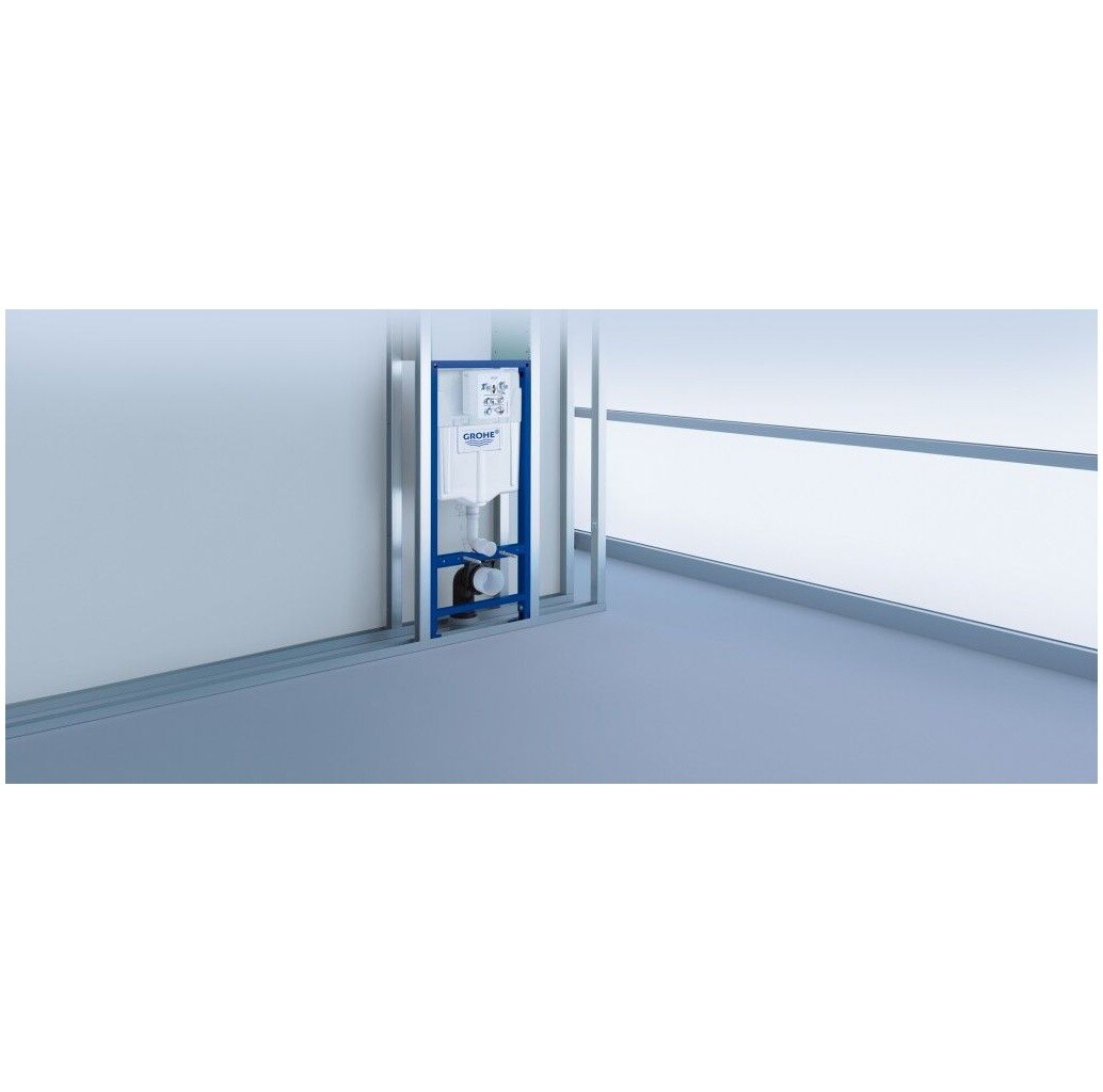 Унитаз подвесной белый Bocchi Venezia 1295-001-0129 с инсталляцией Grohe Rapid SL 38775001 - изображение 15