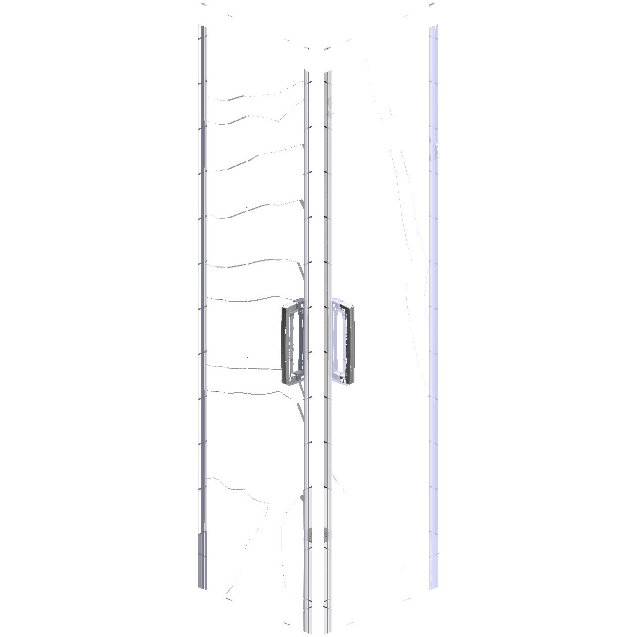 Душевой уголок 110х110 см хром матовый, стекло матовое Stworki "Дублин" - изображение 69