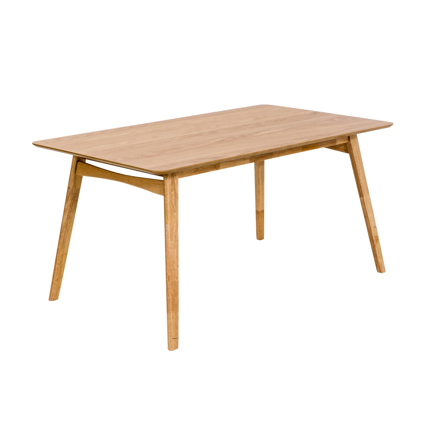 Обеденный стол с деревянными ножками 150х90 см дуб Violet