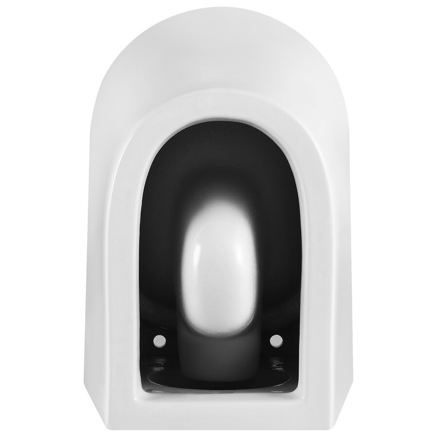 Унитаз подвесной безободковый фарфоровый белый Triton Verso Pro VO-0832 Щ0000057971 - изображение 5