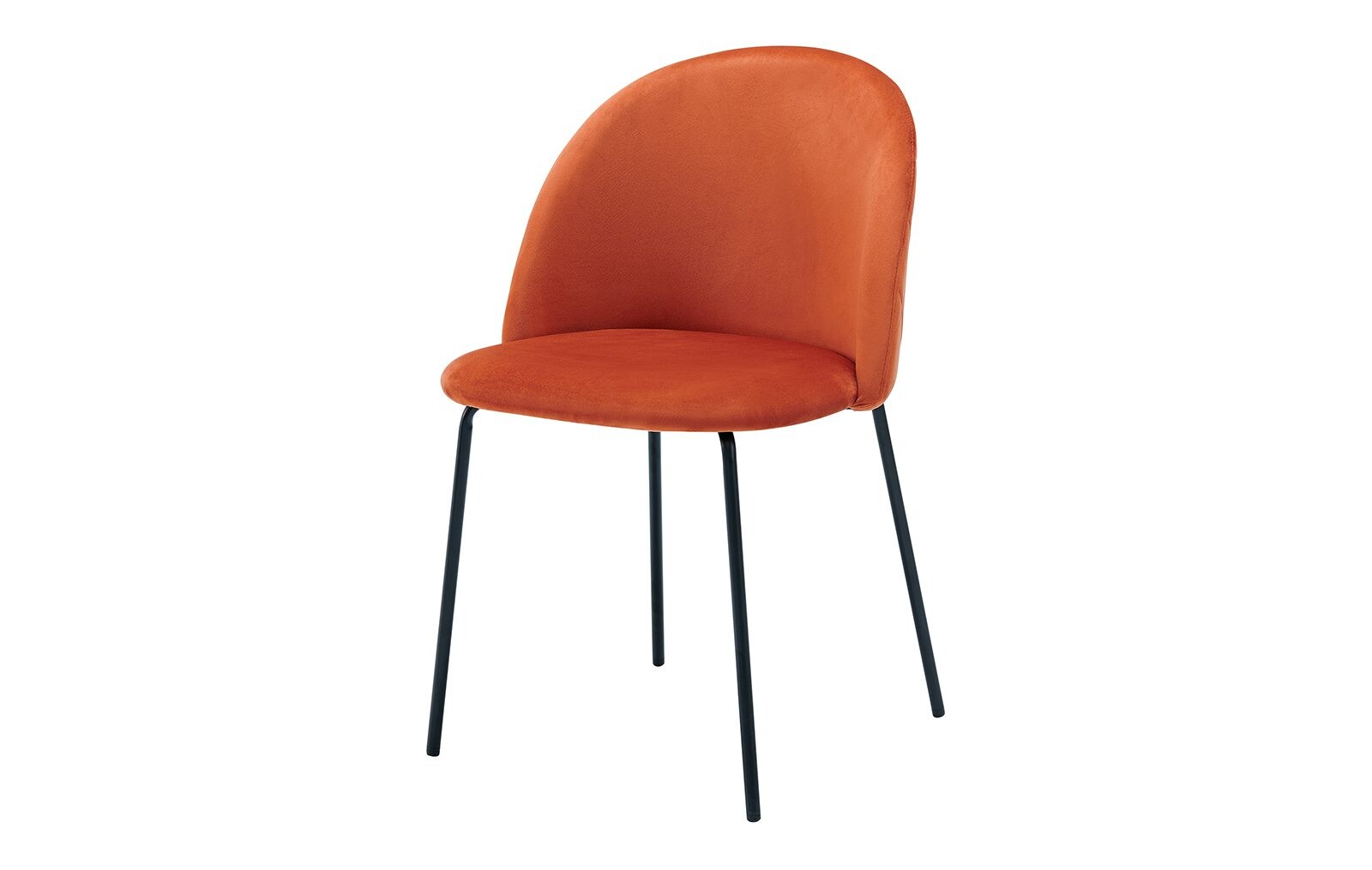 Кухонный стул мягкий оранжевый ESF C-962