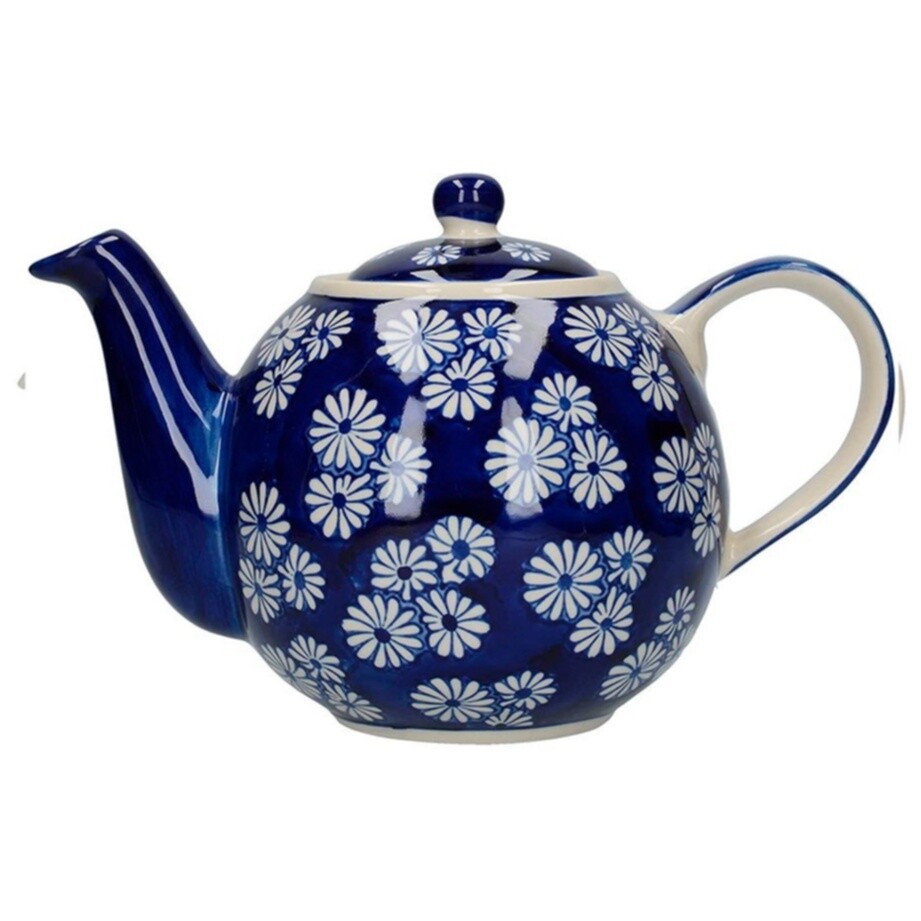 Чайник заварочный керамический 900 мл синий London Pottery