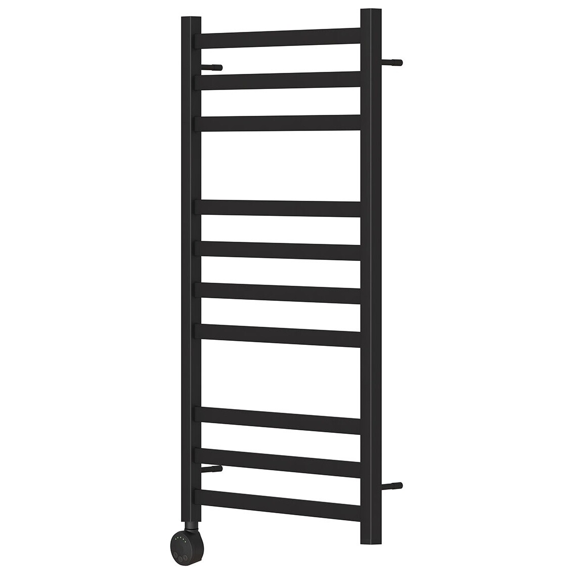 Полотенцесушитель электрический 50х100 см черный Point "Меркурий" PN83150BE П10 - изображение 5