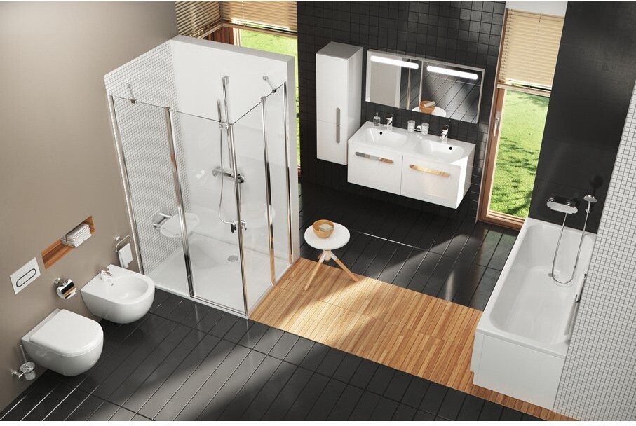 Унитаз подвесной керамический овальный безободковый белый Ravak Uni Chrome X01516 - изображение 6