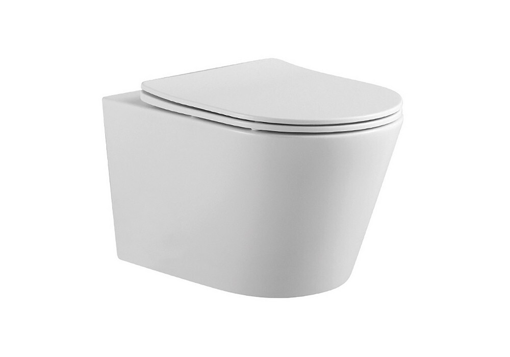 Унитаз белый Aquatek "Вега" AQ1905-00 с инсталляцией INS-0000012 и белой кнопкой KDI-0000009 - изображение 4