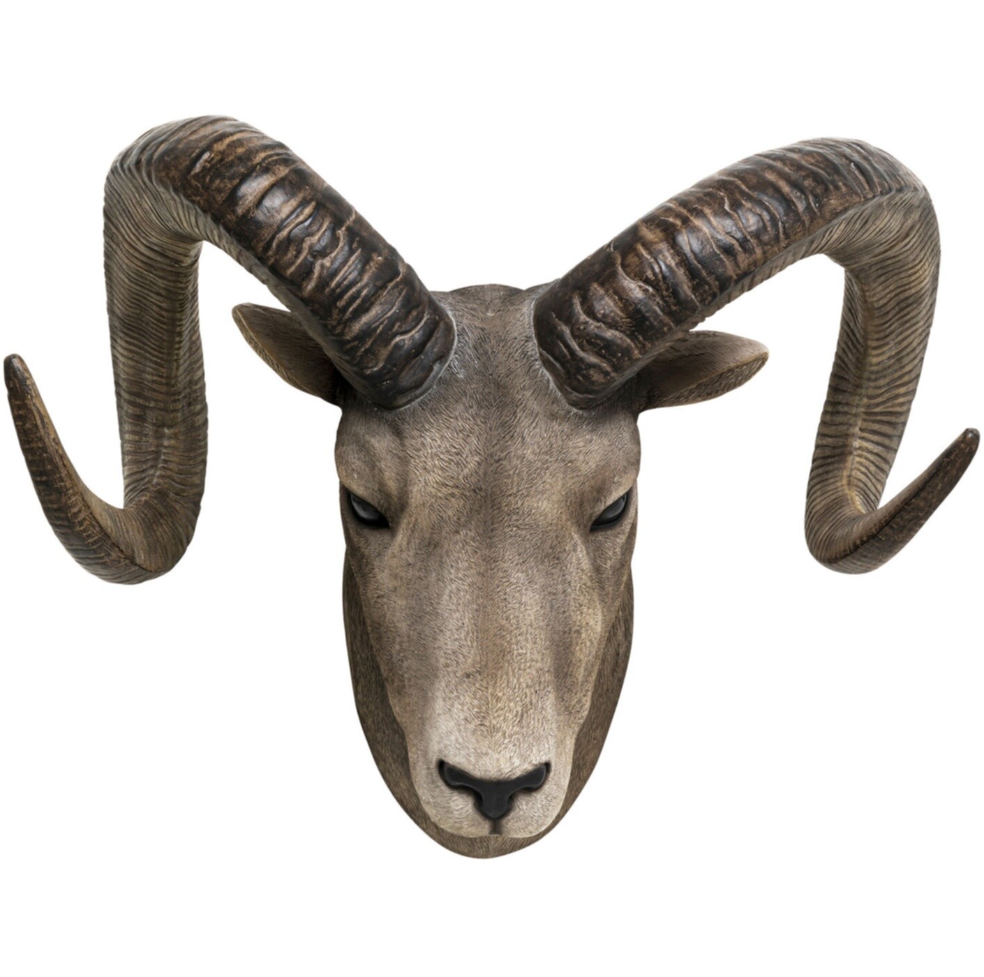 Декор настенный коричневый Ram Head