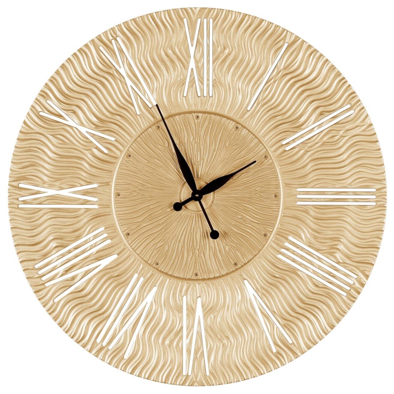 Часы настенные круглые золото TWINKLE 90 см