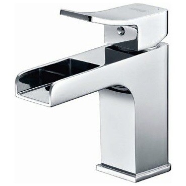 Смеситель для раковины каскадный из латуни хром Wasserkraft 1069