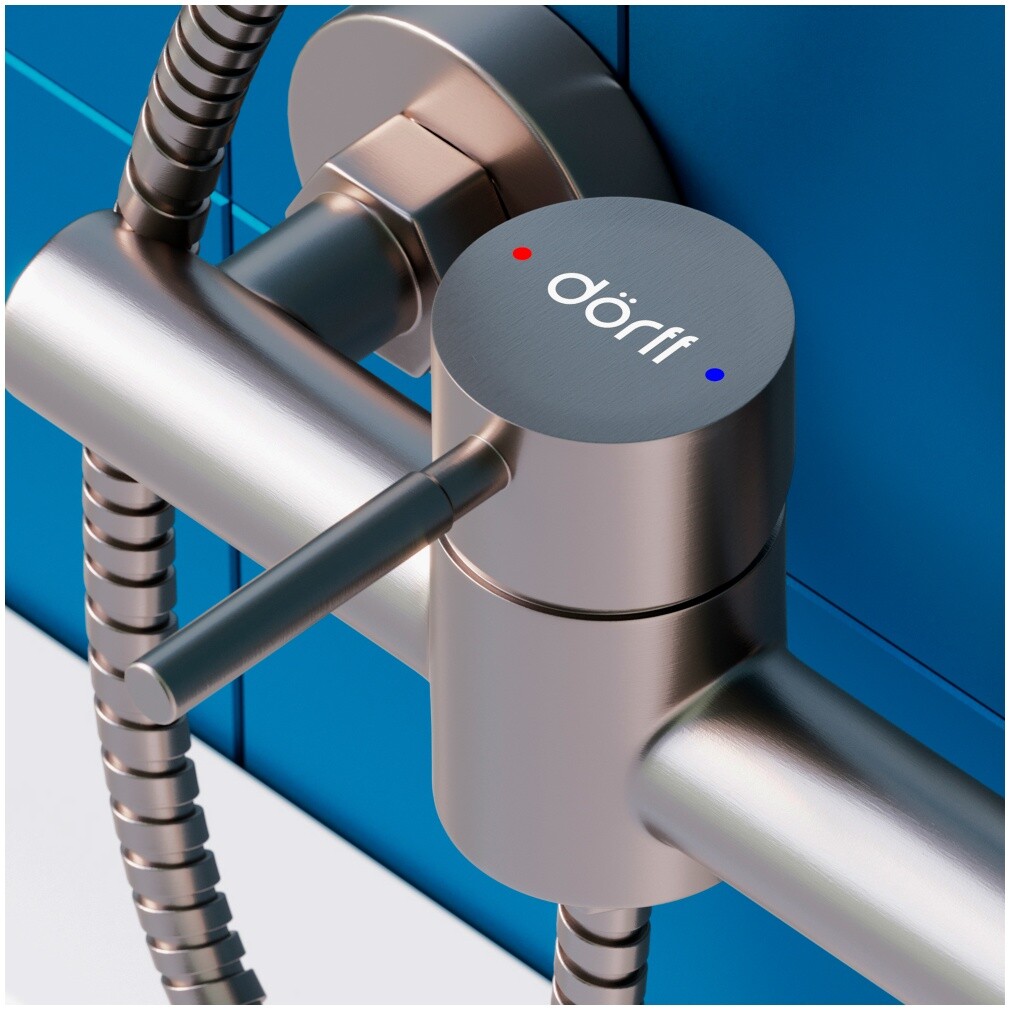 Смеситель для душа сталь Diwo "Казань" DW-KAZ-20-000 - изображение 5