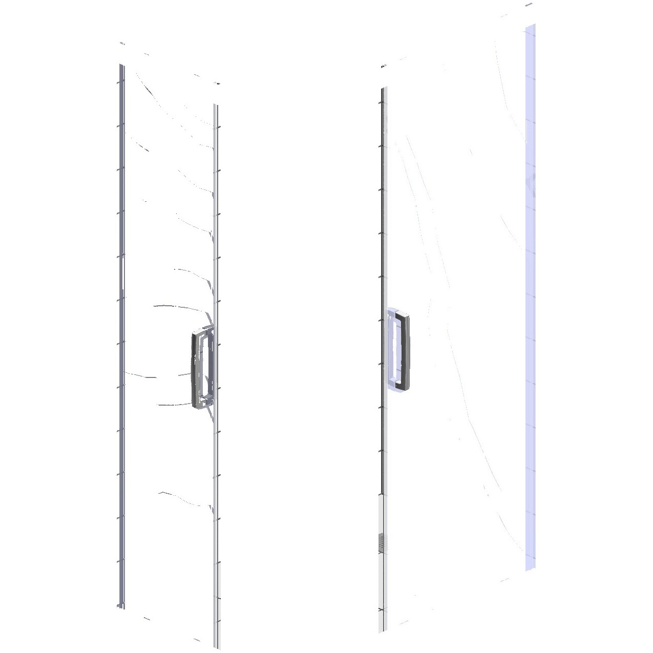 Душевой уголок 100х80 см хром матовый, стекло матовое Stworki "Карлстад" - изображение 26
