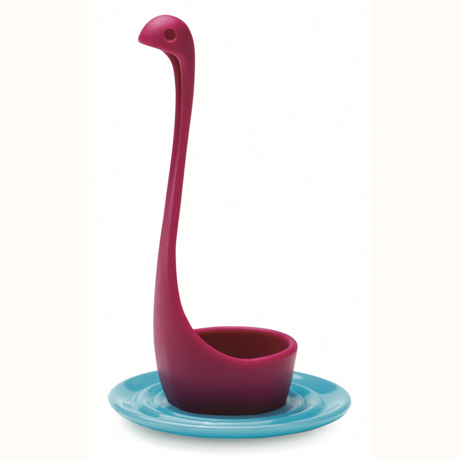 Держатель для яйца фиолетовый Miss Nessie