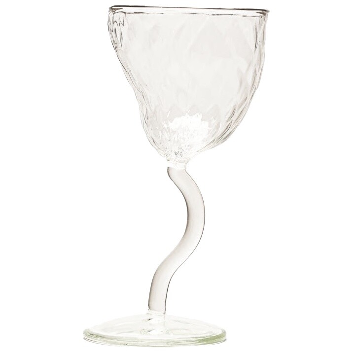 Бокал для вина стеклянный 19,4х9,2 см прозрачный Diamonds