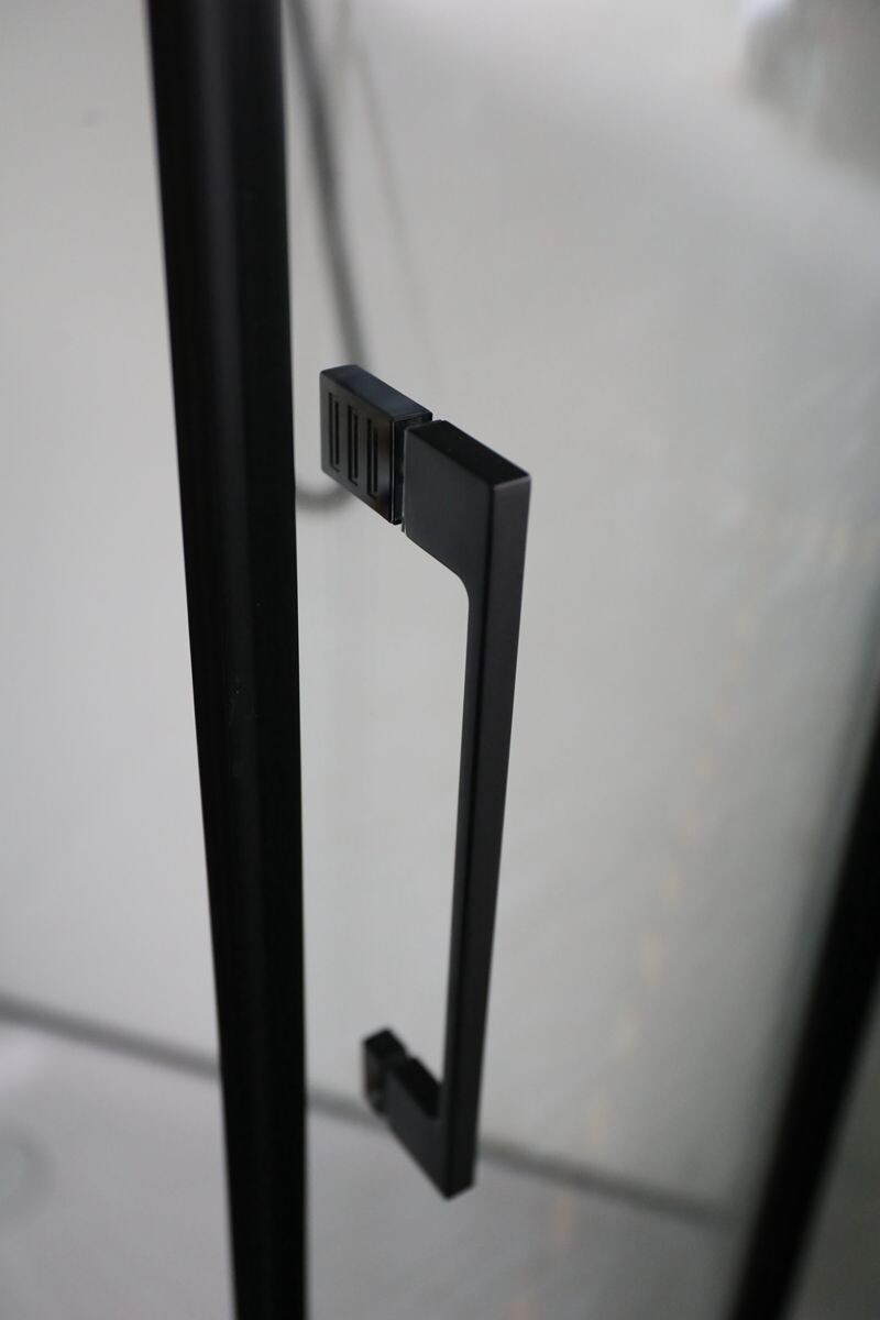 Душевой уголок четверть круга 90x90 см черный Cerutti SPA Viva 90B - изображение 7