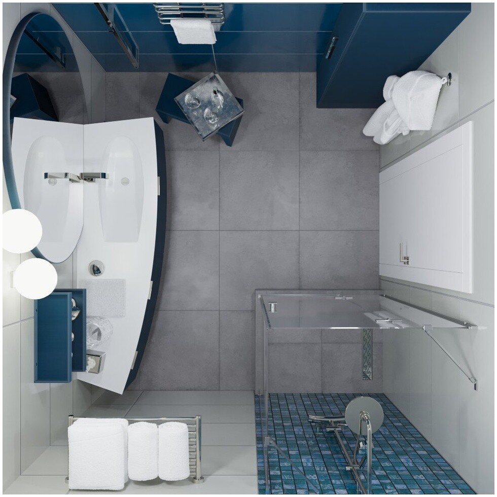 Душевой уголок прямоугольный 80х120 см хром Triton "Брава-Хром" Щ0000054195 - изображение 5