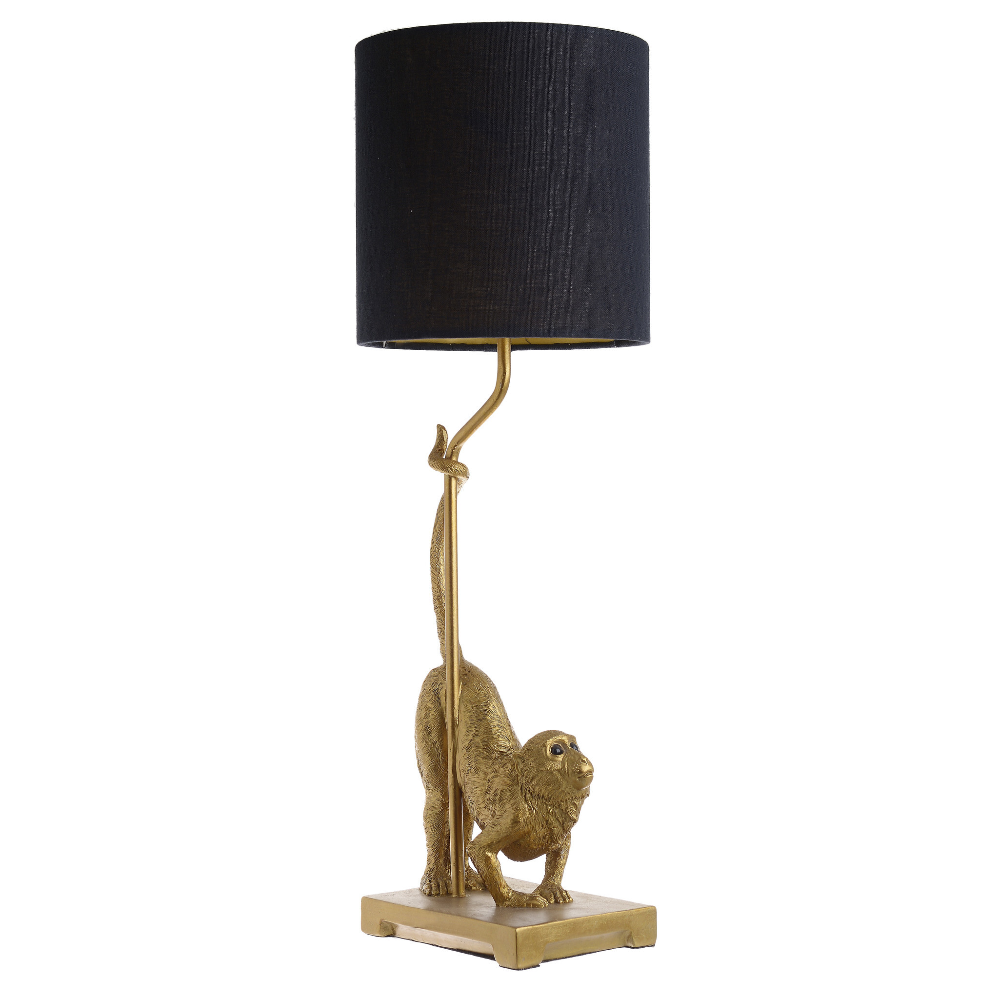 Лампа настольная черно-золотая Zoo Basto Arsizio
