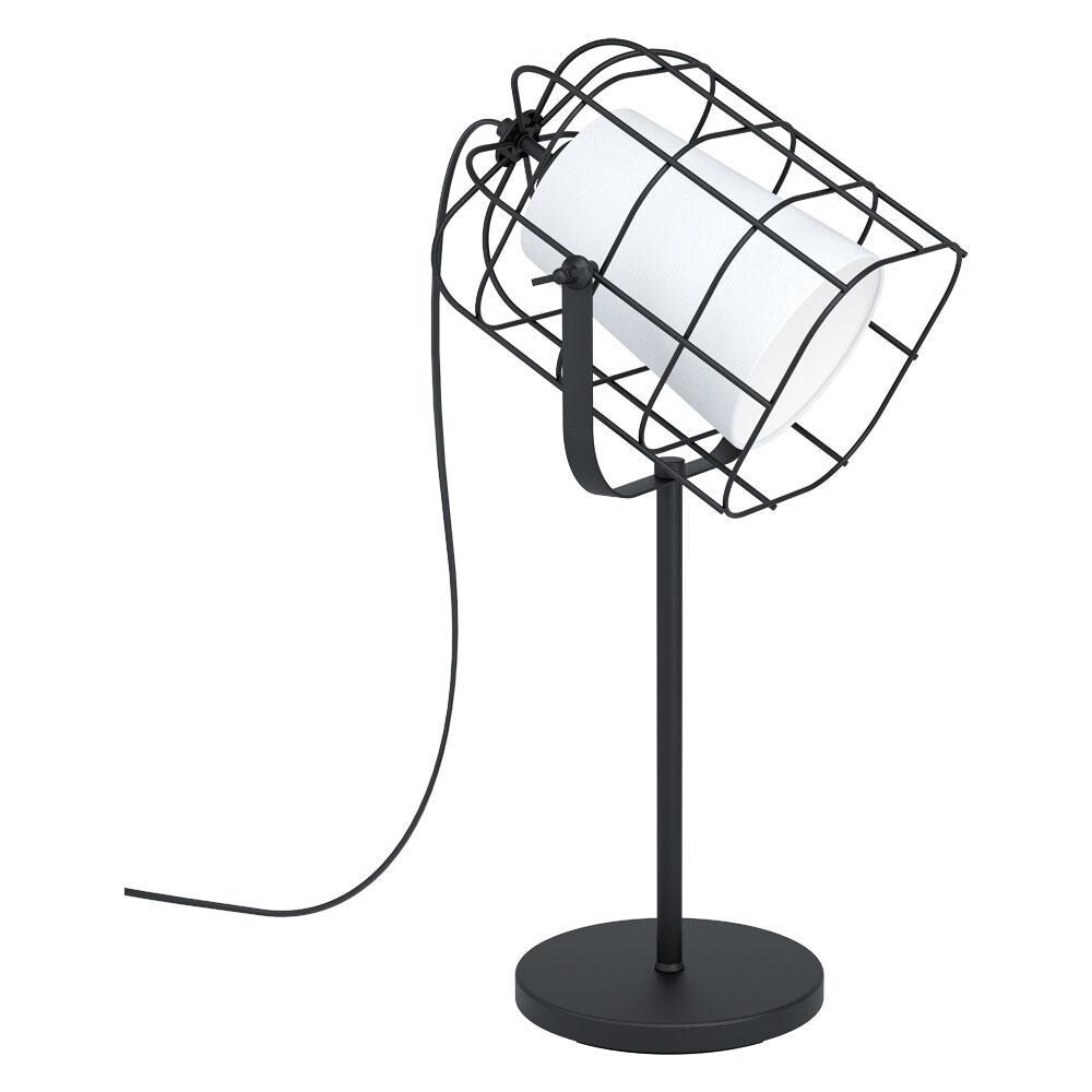 Настольная лампа с абажуром черная Bittam 43421