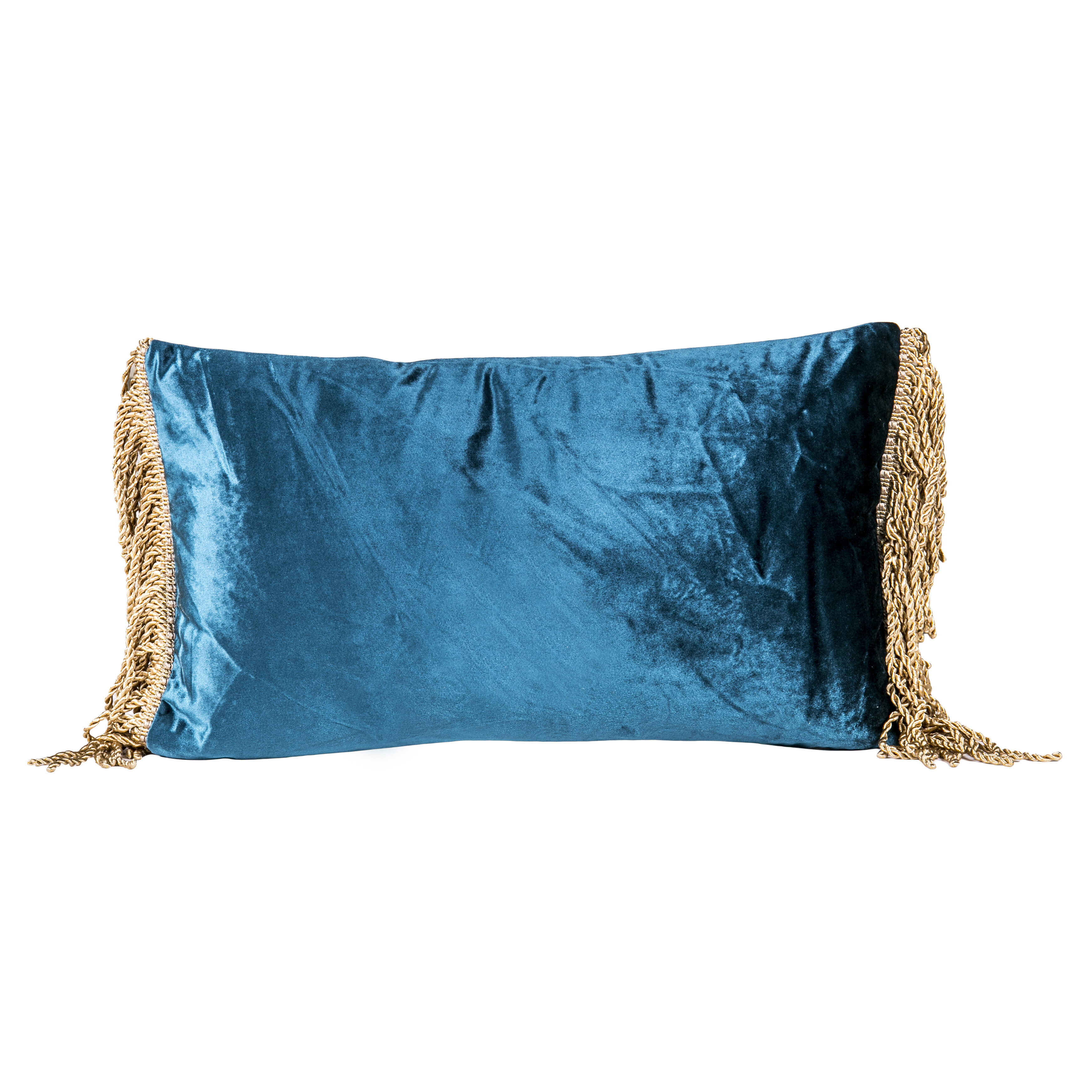 Декоративная подушка с бахромой