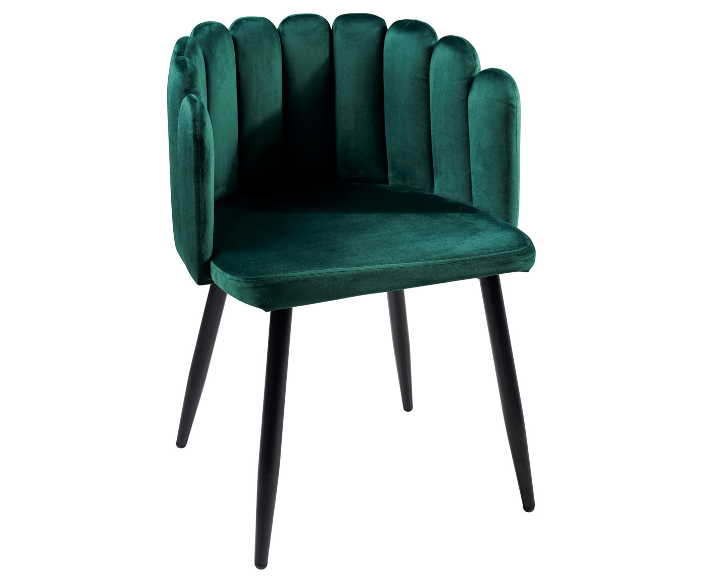 Кресло мягкое с подлокотниками зеленое