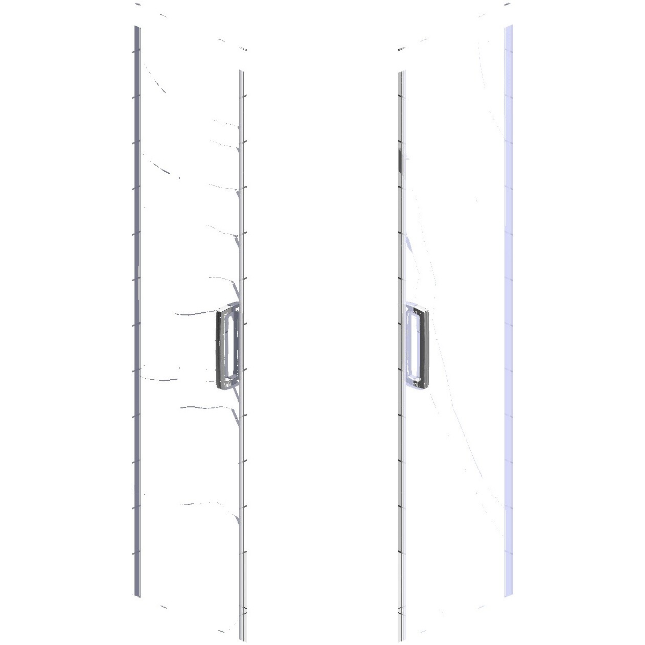 Душевой уголок 90х90 см хром глянец, стекло матовое Stworki "Дублин" - изображение 31
