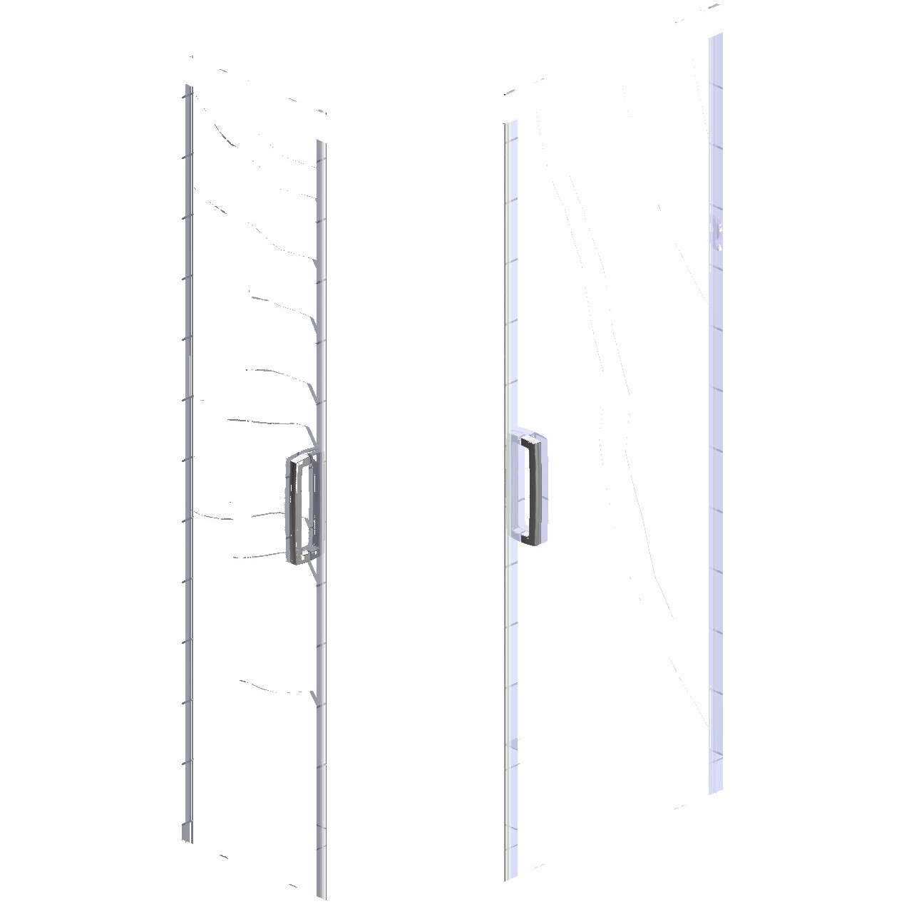 Душевой уголок 120х90 см хром глянец, стекло матовое Stworki "Карлстад" - изображение 46