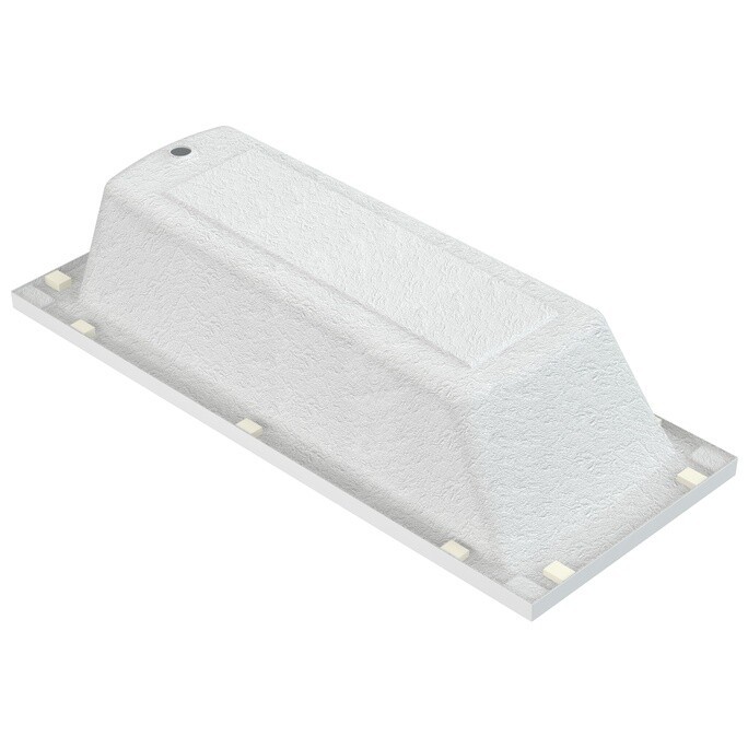 Ванна акриловая прямоугольная 150x70 см белая Cersanit Nature 64243 - изображение 7