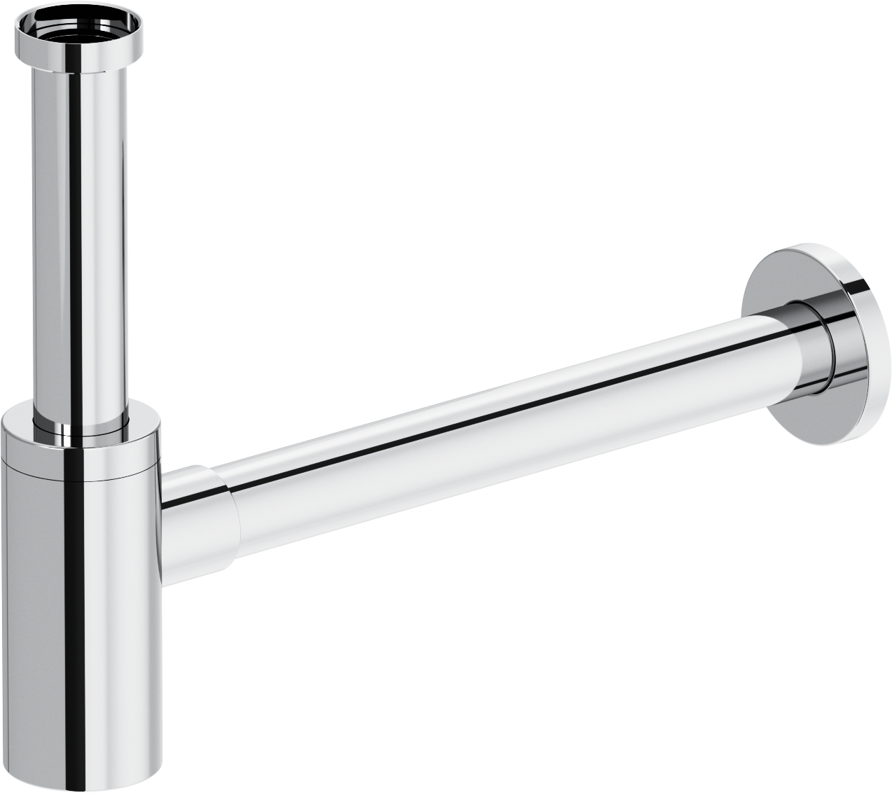 Сифон для раковины с донным клапаном хром Stworki HFEW08000 MO-08 - изображение 4