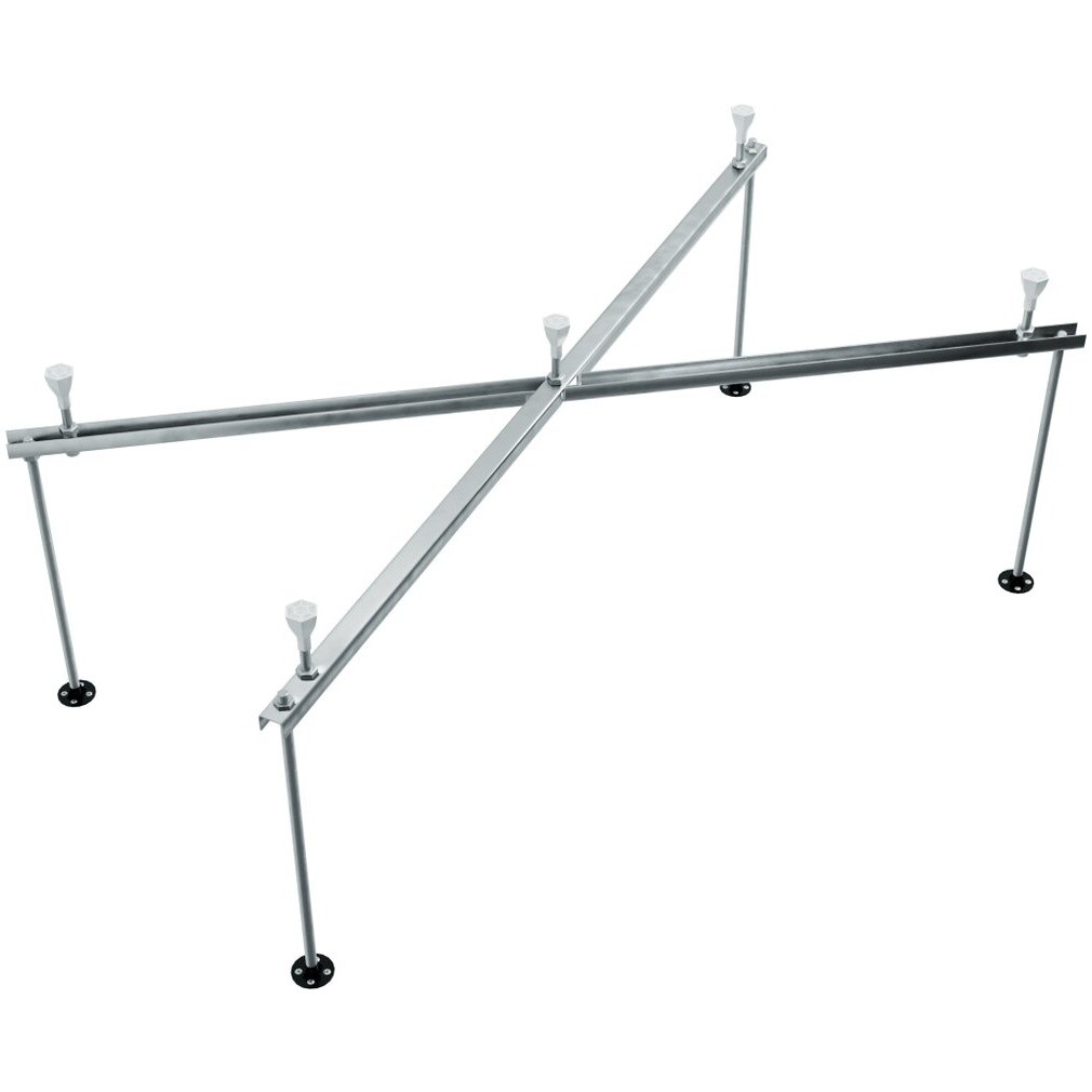 Акриловая ванна с каркасом 160x70 см белая Diwo "Казань" Щ0000055164, Щ0000048581 - изображение 12