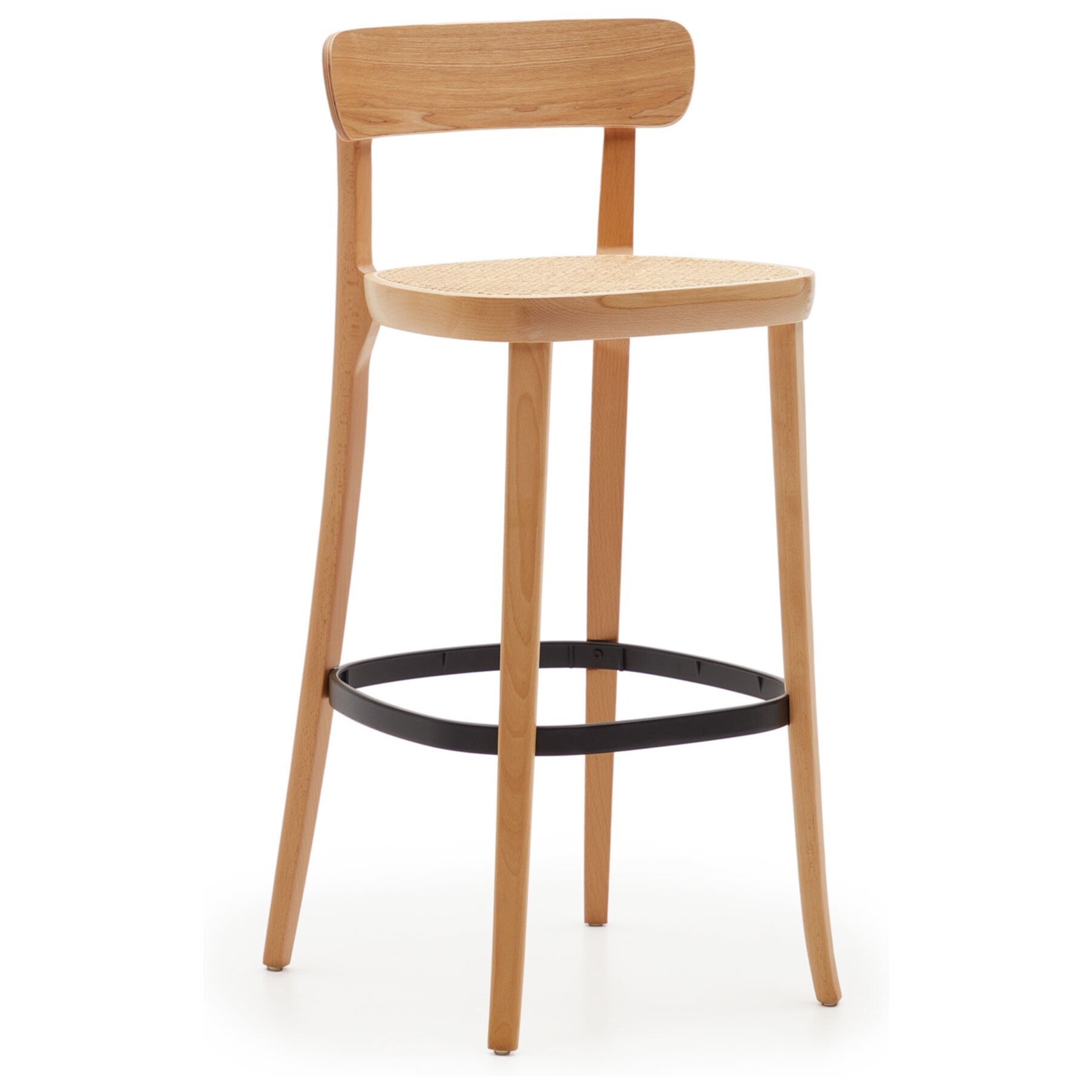 Барный деревянный стул бук Romane от La Forma