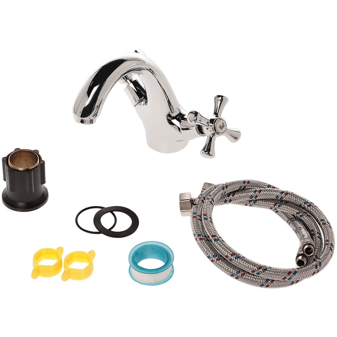 Смеситель для раковины хром Diwo "Анапа" AN-01cr - изображение 6